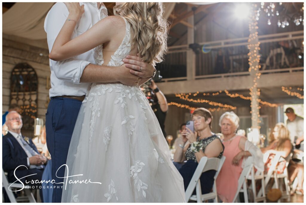 Laurel Mill Barn wedding, First Dance, Mother video the couple