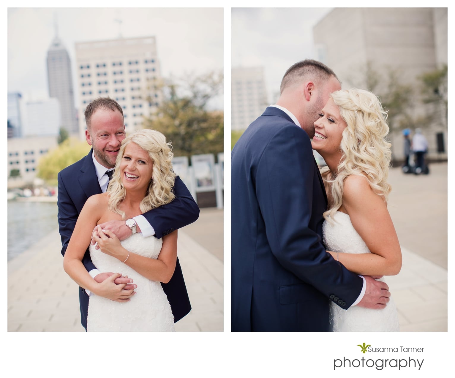 Indiana State Museum wedding photography, bride and groom portraits in downtown Indianapolis