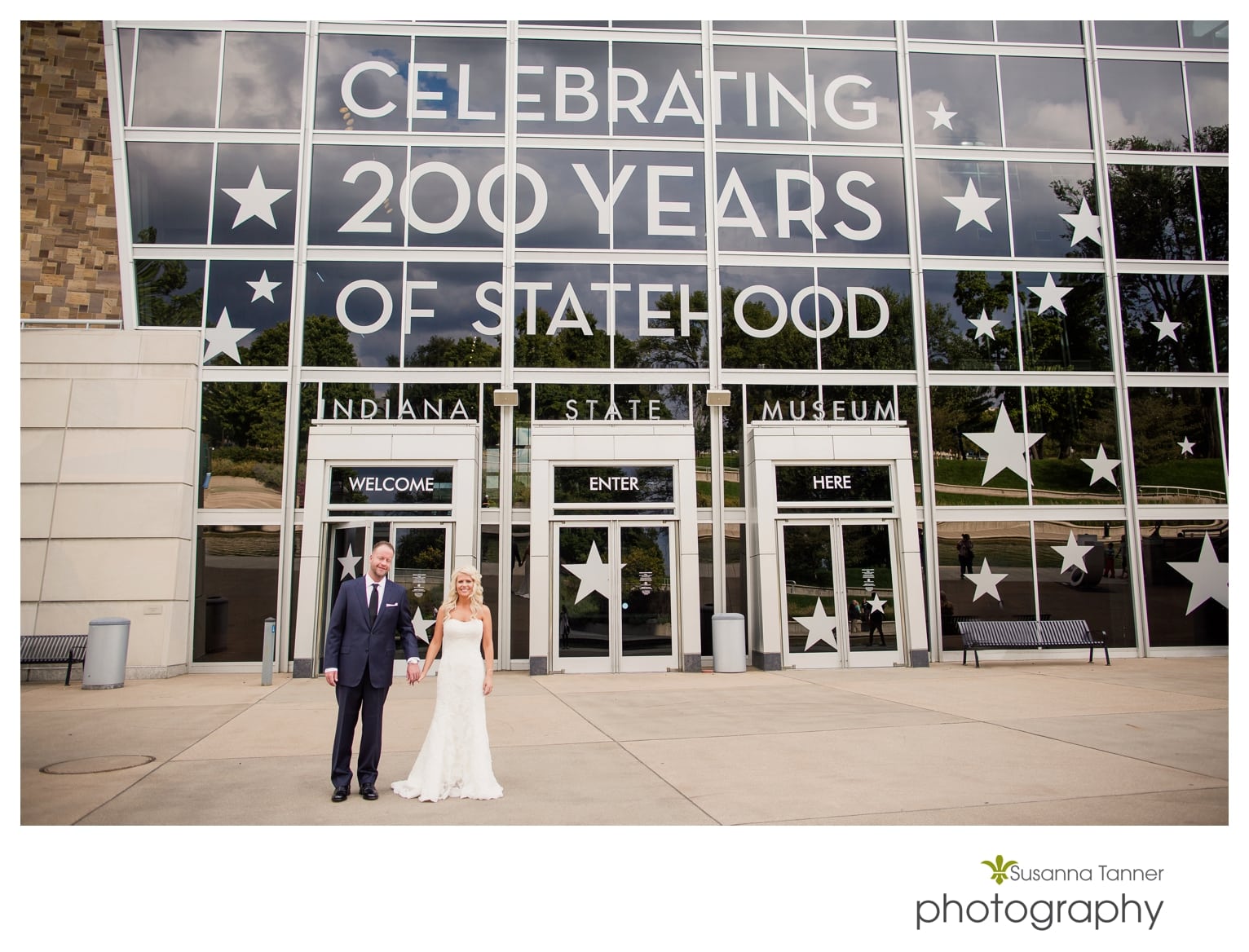 Indiana State Museum wedding photography